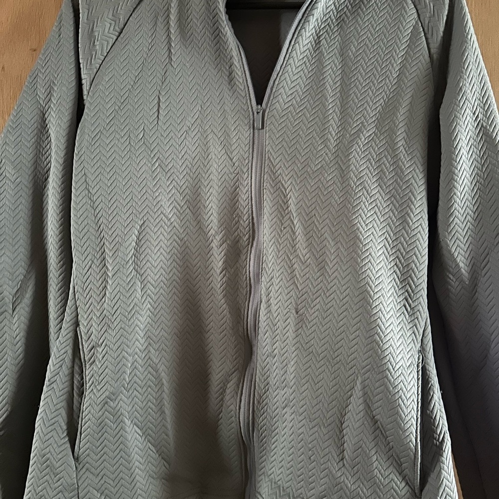 Adidas Gray Textured Blazer